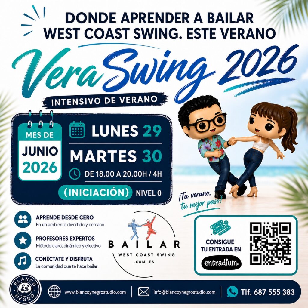 Academias, Clases de Baile, Eventos e Intensivos de West Coast Swing y Modern Swing en Madrid (Spain)